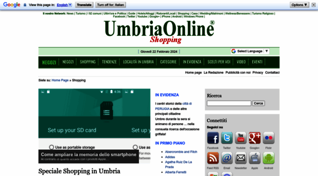 shopping.umbriaonline.com