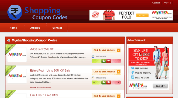 shoppingcouponcodes.in