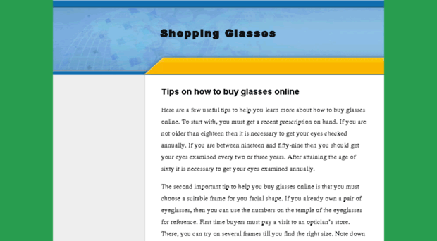 shoppingglasses.com