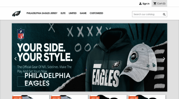 shopproeagles.com