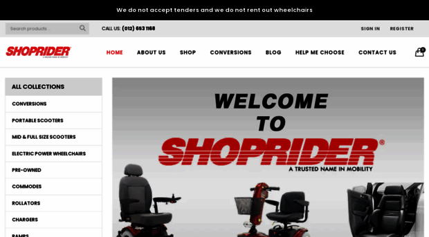 shoprider.co.za