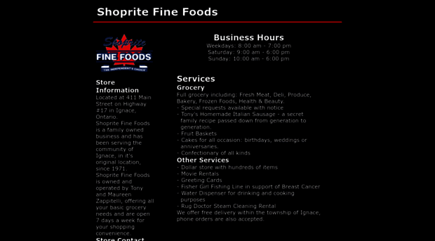 shopritefinefoods.ca