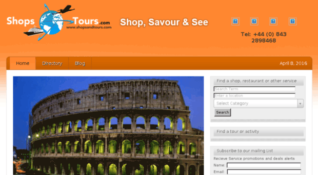 shopsandtours.com