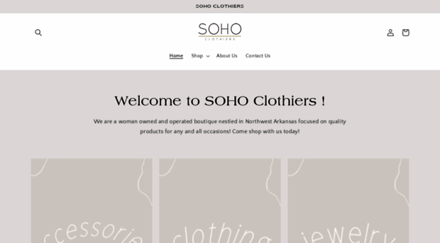 shopsohoclothiers.com