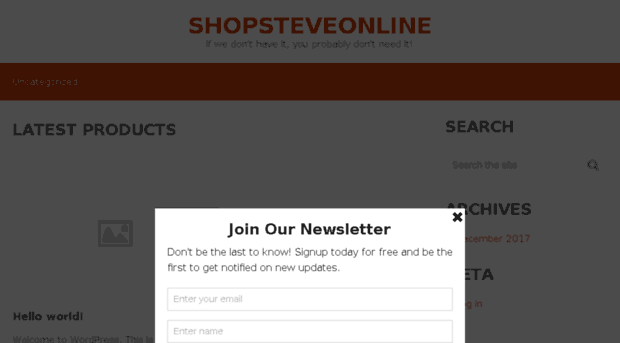 shopsteveonline.com