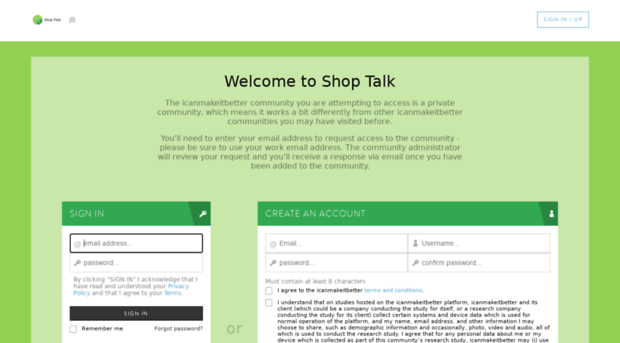 shoptalk.icanmakeitbetter.com