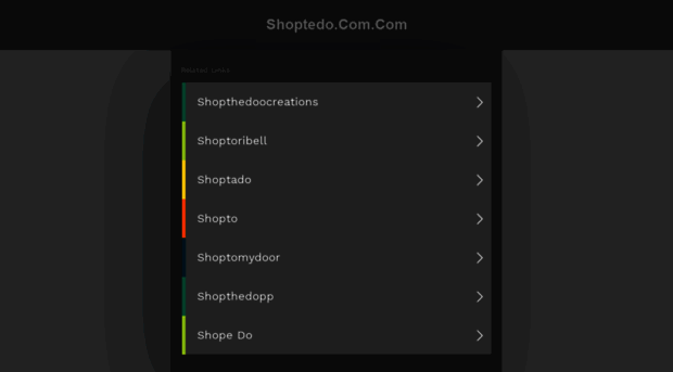 shoptedo.com.com