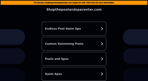 shopthepoolandspacenter.com