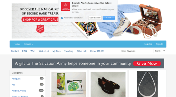 shopthesalvationarmy.org