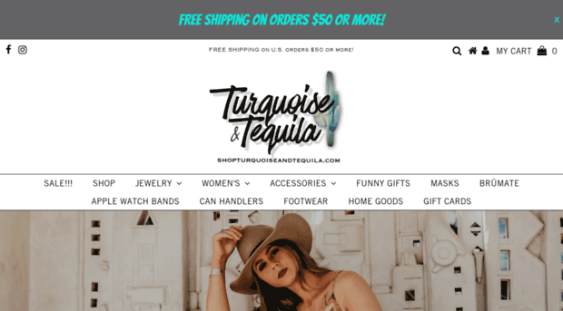 shopturquoiseandtequila.com