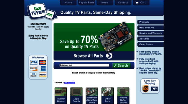 shoptvparts.com