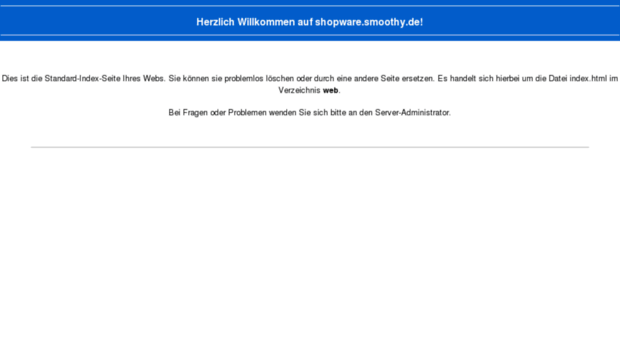 shopware.smoothy.de