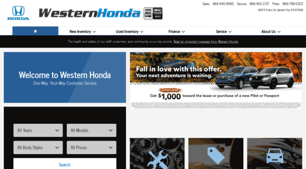 shopwesternhonda.com