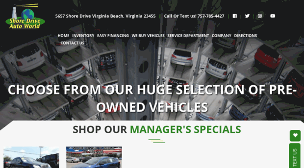 shoredriveautoworld.com