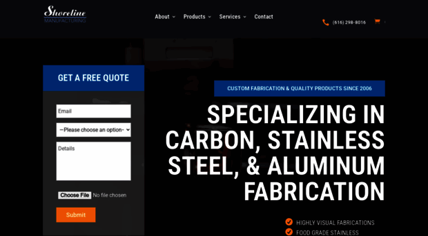 shorelinemanufacturing.com