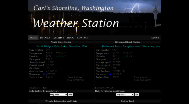 shorelineweather.com