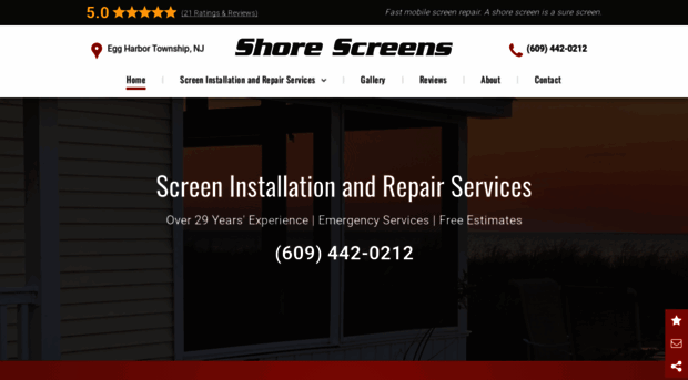 shorescreens.net