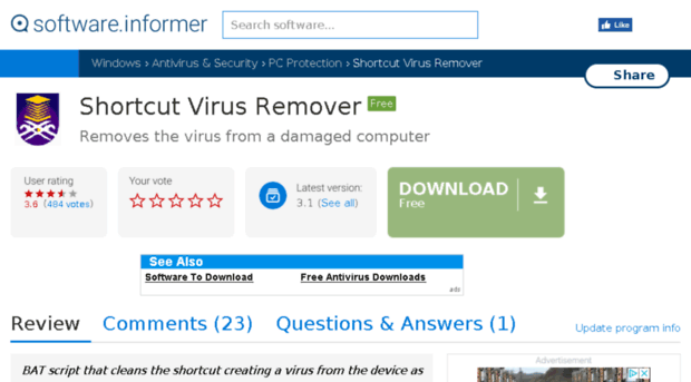 shortcut-virus-remover.software.informer.com