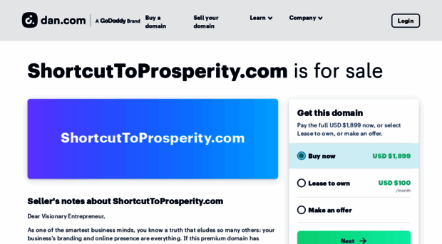 shortcuttoprosperity.com