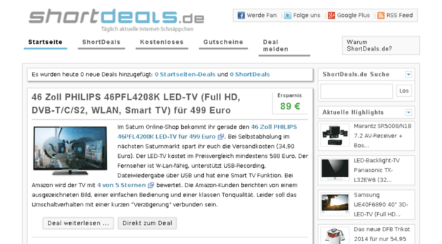 shortdeals.de