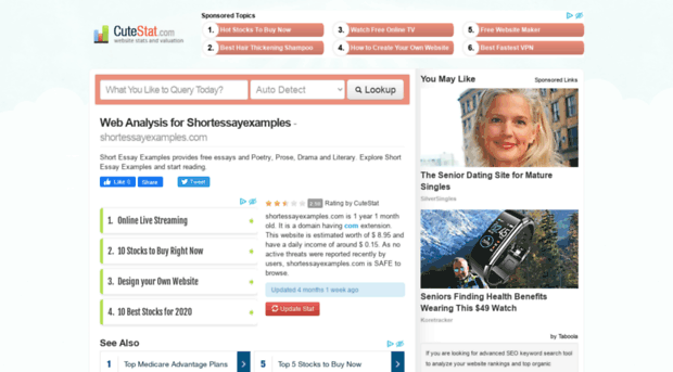 shortessayexamples.com.cutestat.com