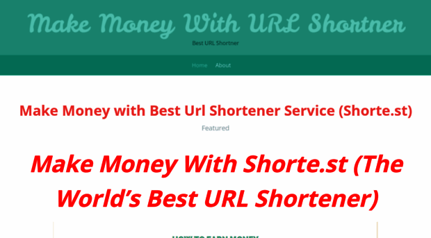 shortesturlmoney.wordpress.com