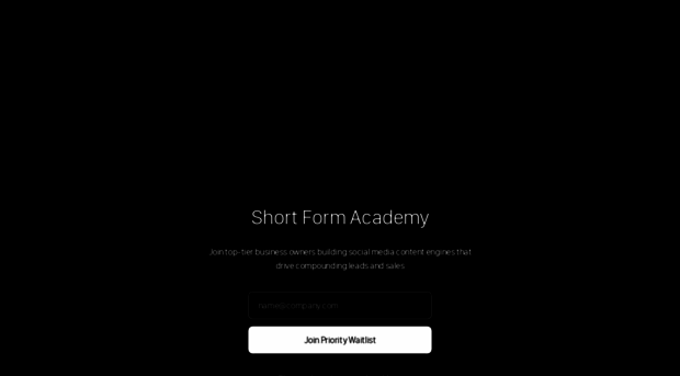 shortform.academy