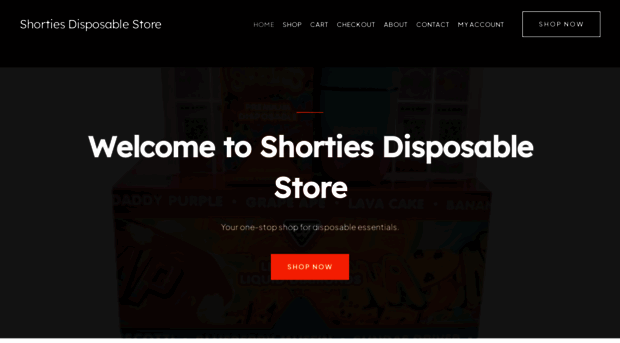 shortiesdisposablestore.com