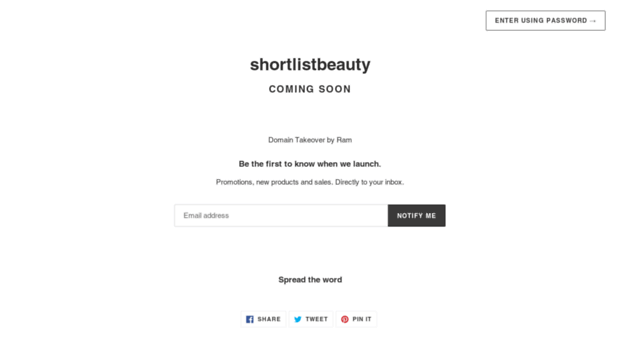 shortlistbeauty.com