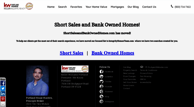 shortsalesandbankownedhomes.com