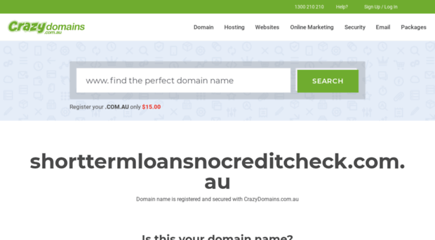 shorttermloansnocreditcheck.com.au