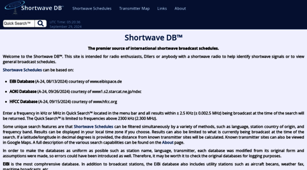 shortwavedb.org