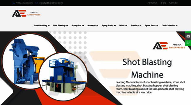 shotblastingmachines.in