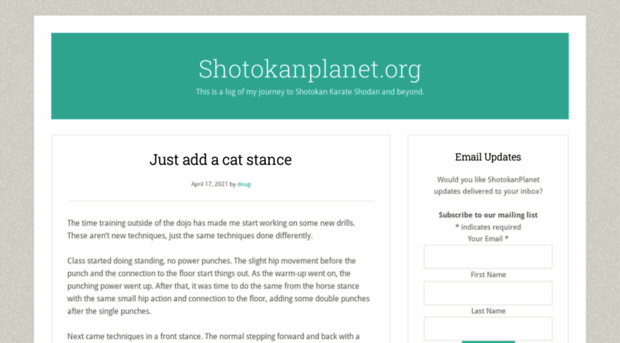 shotokanplanet.org