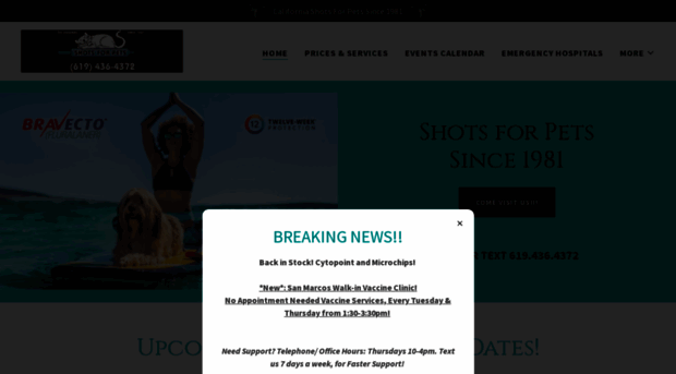 shotsforpets.com