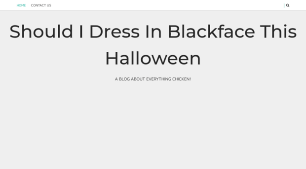 shouldidressinblackfacethishalloween.com