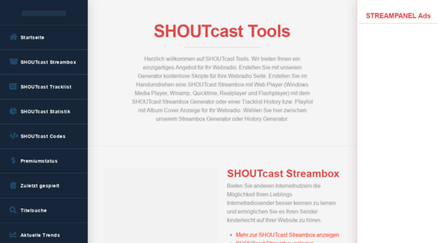 shoutcast-tools.com