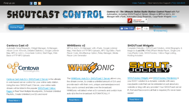 shoutcastcontrol.com