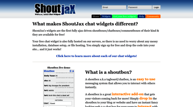 shoutjax.com