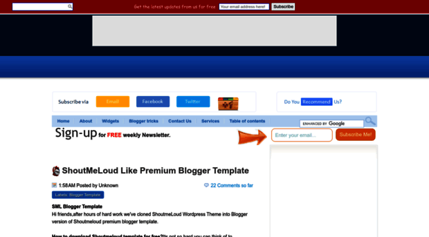 shoutmeloudlikebloggertemplate.blogspot.com