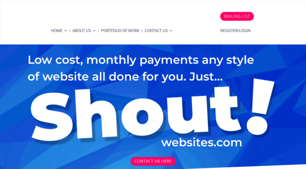 shoutwebsitedesign.com