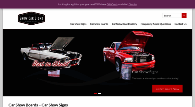 showcarsign.com