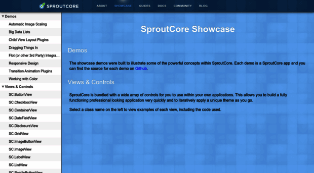 showcase.sproutcore.com