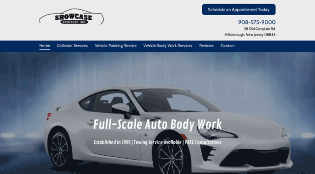 showcaseautobody.com