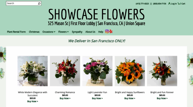 showcaseflowers.com