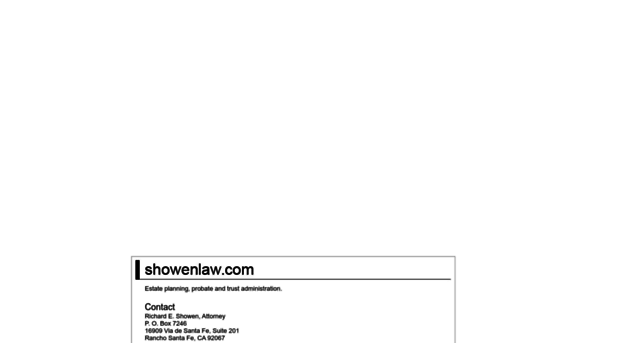 showenlaw.com