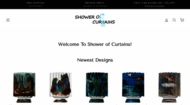 showerofcurtains.com