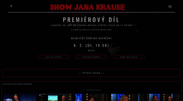showjanakrause.cz