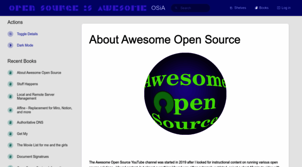 shownotes.opensourceisawesome.com