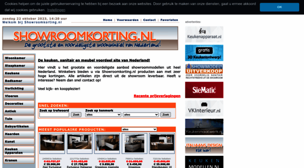 showroomkorting.nl